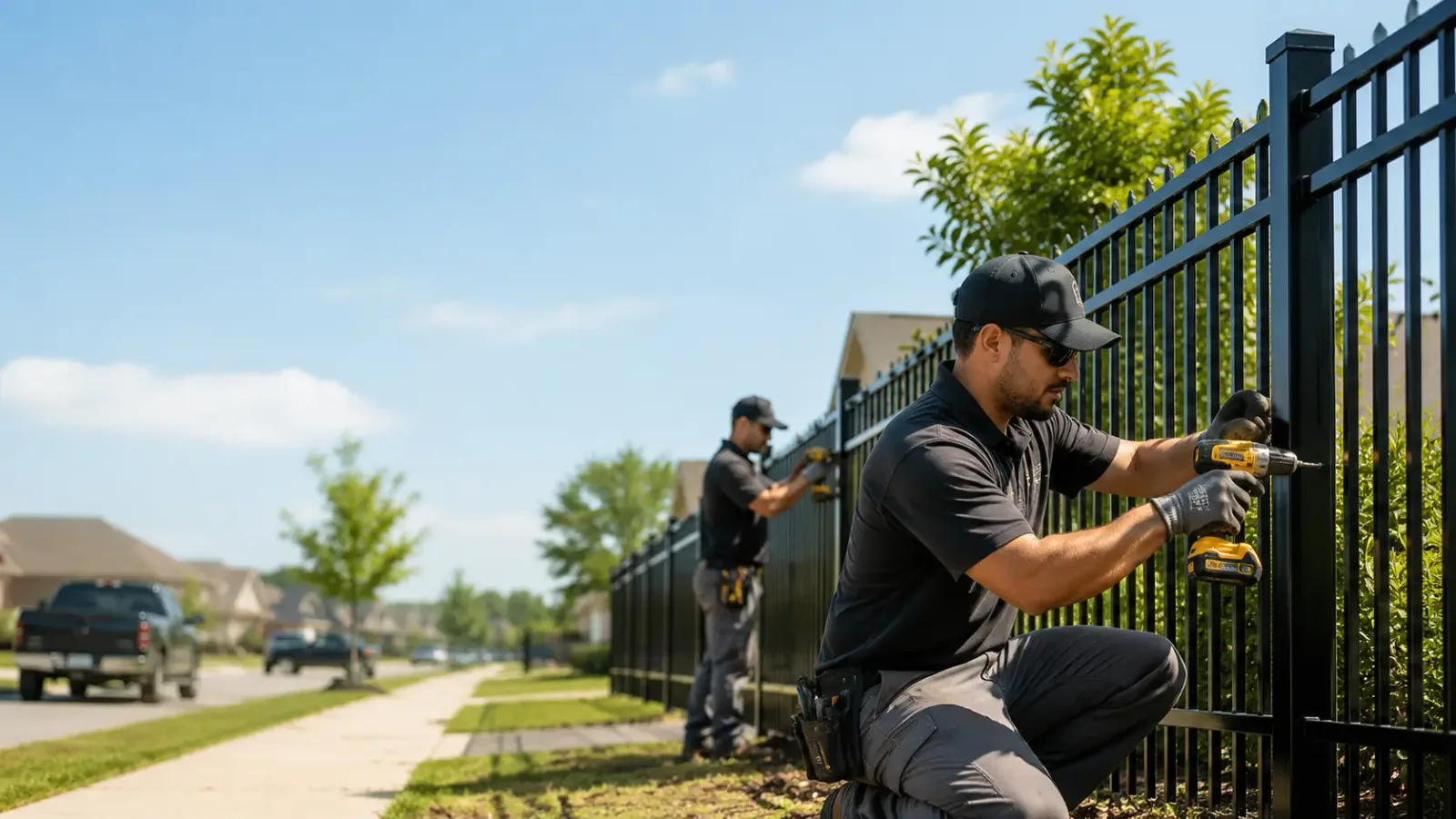 Metal Fence Installation in Whiteland, IN